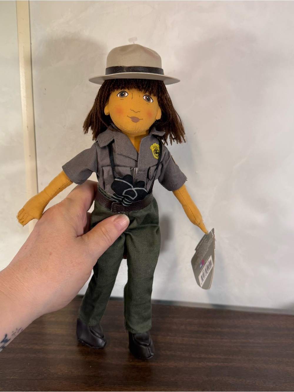 Park Ranger Role Model Doll "Girl Park Ranger" Approx 10.5" Tall MERRY Makers